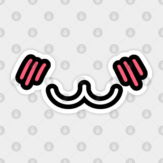 Mouth anime expression kawaii Sticker by MiniMao design